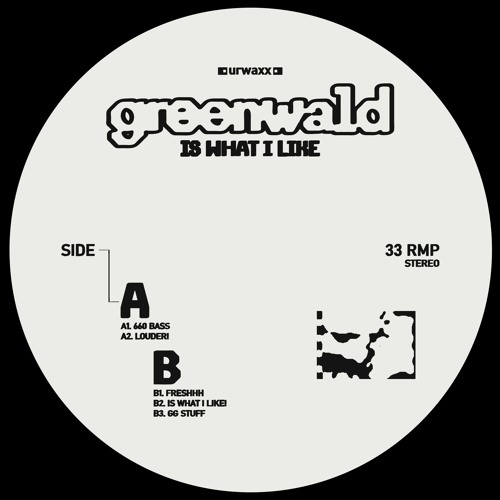 Greenwald - Is What I Like (vinyl/digital) sampler