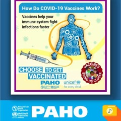 Choose to get vaccinated Caribbean campaign