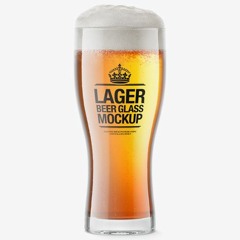 76+ Download Free Lager Beer Glass Mockup Cup & Bowl Mockups PSD Templates