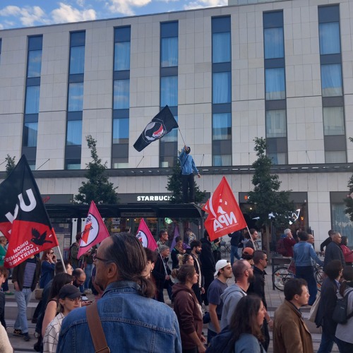 RFL101 Manifestation contre le RN