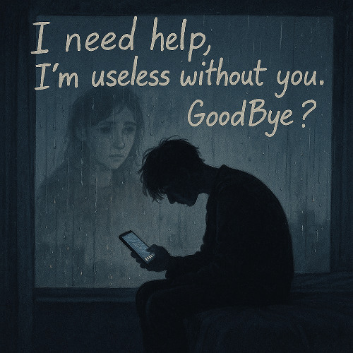 i need help, im useless without you. GoodBye?