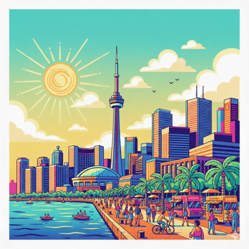Toronto in summer