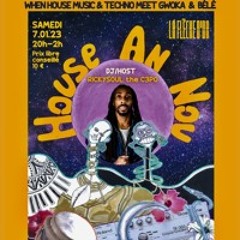 Rickysoul Dj Set  ft Sulo on Drums at Swaré House An Nou jan-7-2023