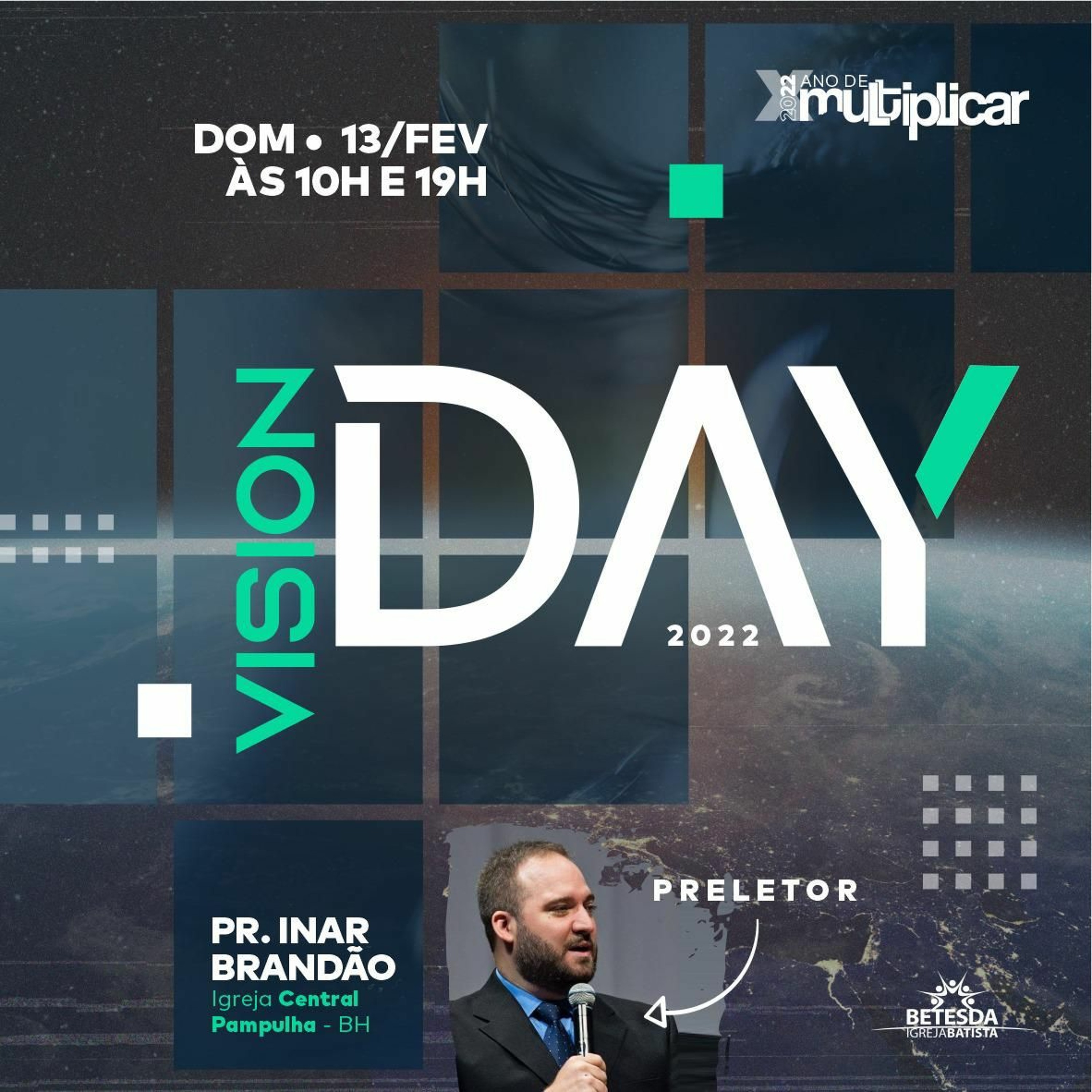 1. Vision Day | Pr. Inar Brandão - Central Pampulha - BH (13.02) 10hrs episode artwork