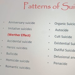 Special Program - Patterns Of Suicide  With Ashwini (Muktha Foundation ) Part 2
