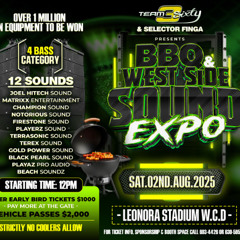 BBQ & WEST SIDE SOUND EXPO (PROMO) DANCEHALL TROUBLEMAKERS