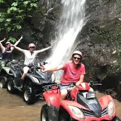Review Top ATV Quad Bike Through Tunnel and Waterfall in Bali
