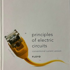 Epub✔ Principles of Electric Circuits: Conventional Current Version (9th Edition)