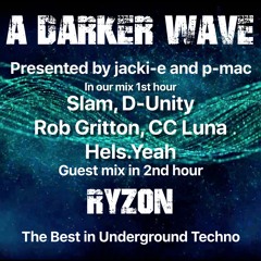#297 A Darker Wave 24-10-2020 with guest mix 2nd hr by RyZon