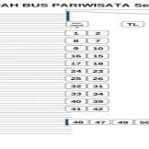 Denah Bus Pariwisata Seat 60: Variasi dan Pertimbangan Pemilihan