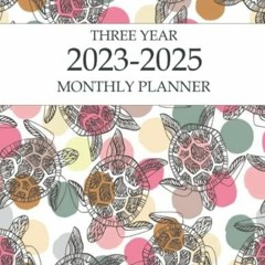 READ PDF 2023-2025 Three Year Monthly Planner: Three Years Monthly Planner Appoi