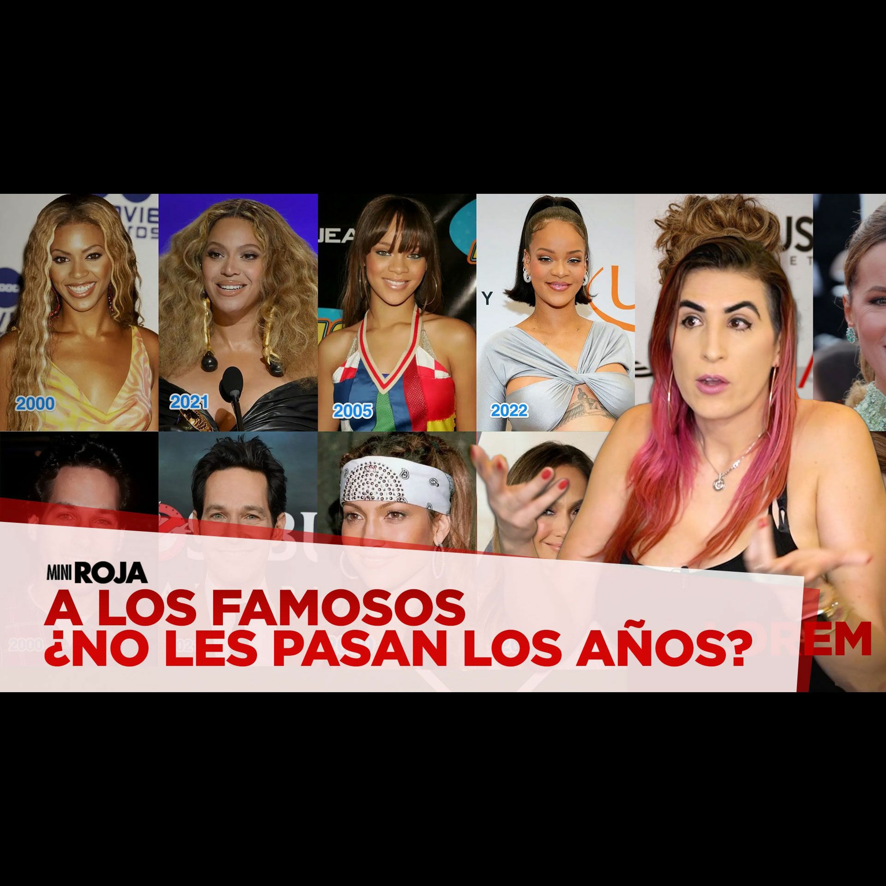 Roja, con Ophelia Pastrana