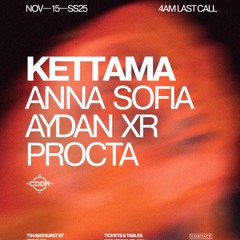 Procta @ Coda W/ Kettama (Closing Set)