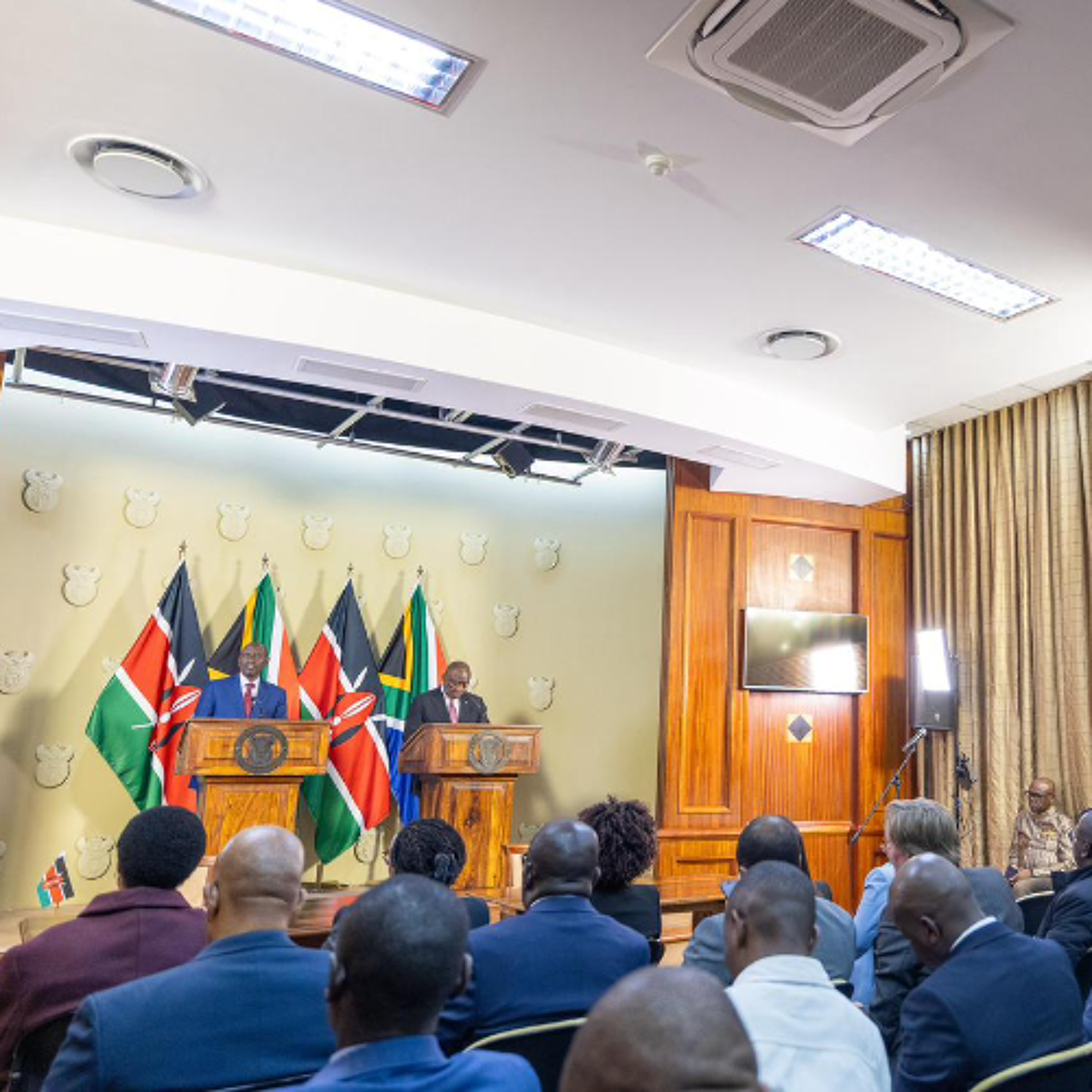 Full Media Briefing by President Ramaphosa and President Ruto in Pretoria