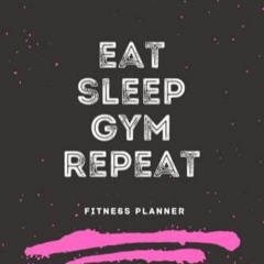 PDF Fitness Planner Log Book: Workout and Nutrition Tracker