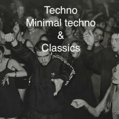 DJ session. Techno, minimal techno and  techno classics
