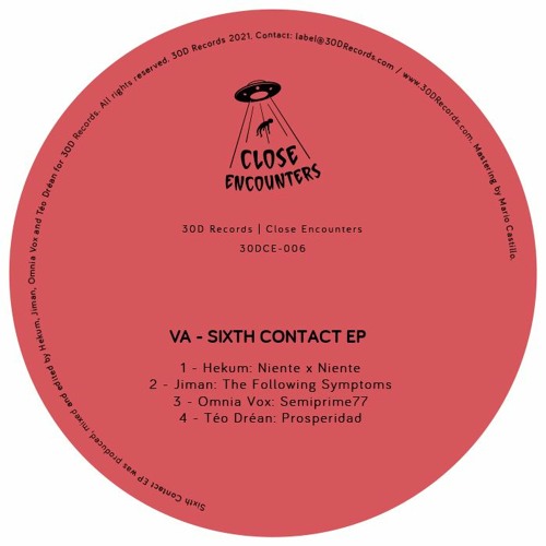 30DCE-006: V/A - Sixth Contact EP