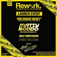 Rework: Tech House Mix - Toby Wilson (Promo Set)
