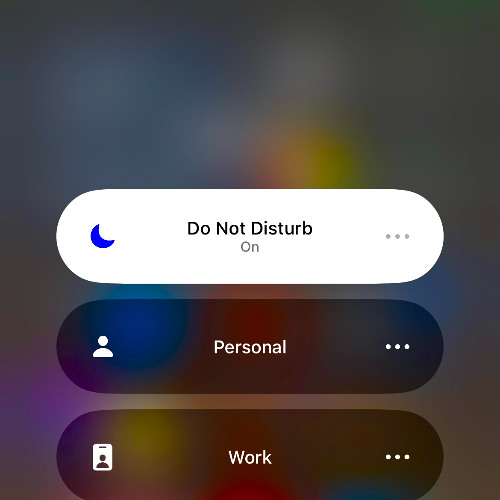 Do Not Disturb
