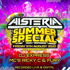 DJ EXPRESS MC RICKY C MC FURY - HISTERIA SUMMER SPECIAL