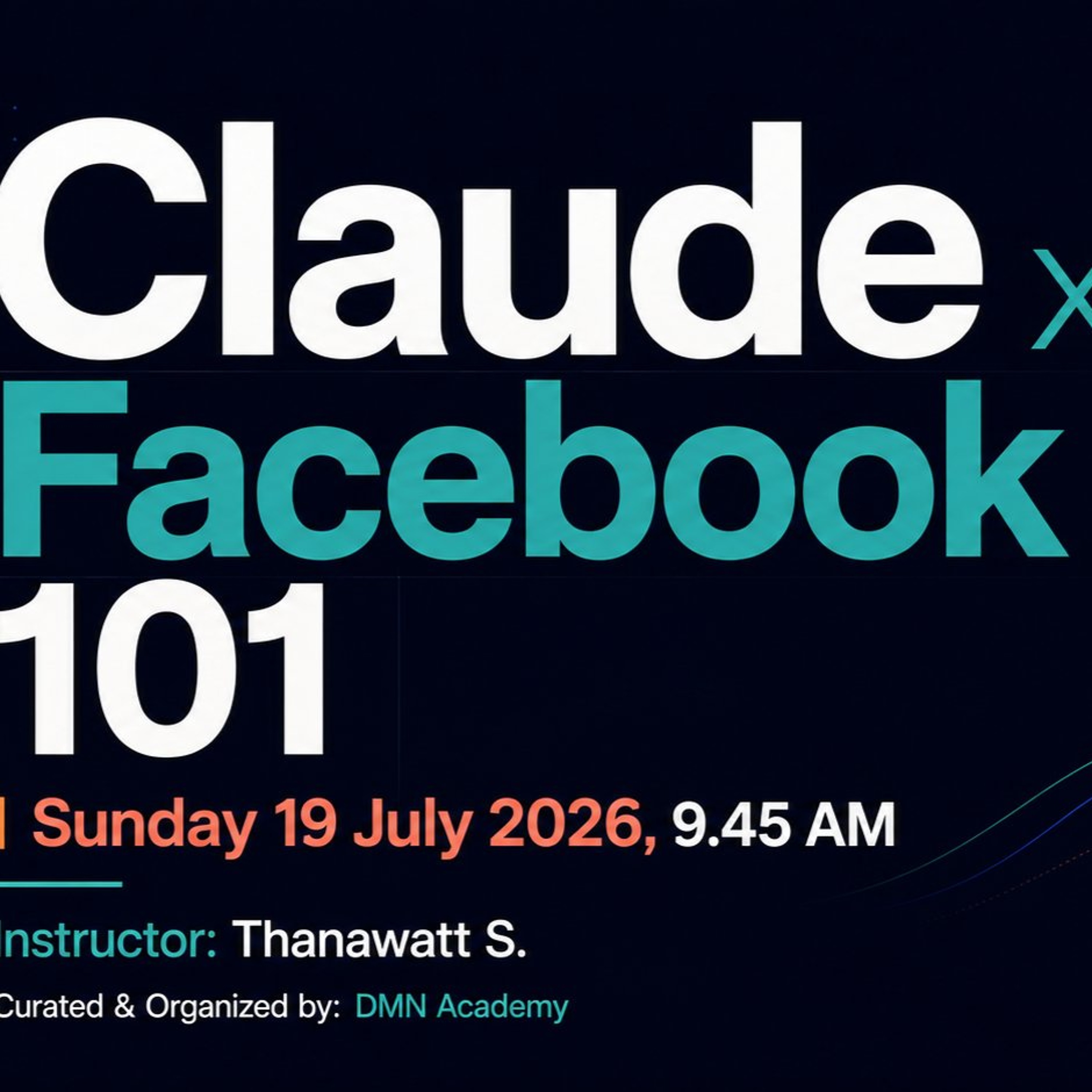 [LIVE] Claude x Facebook Ads 101
