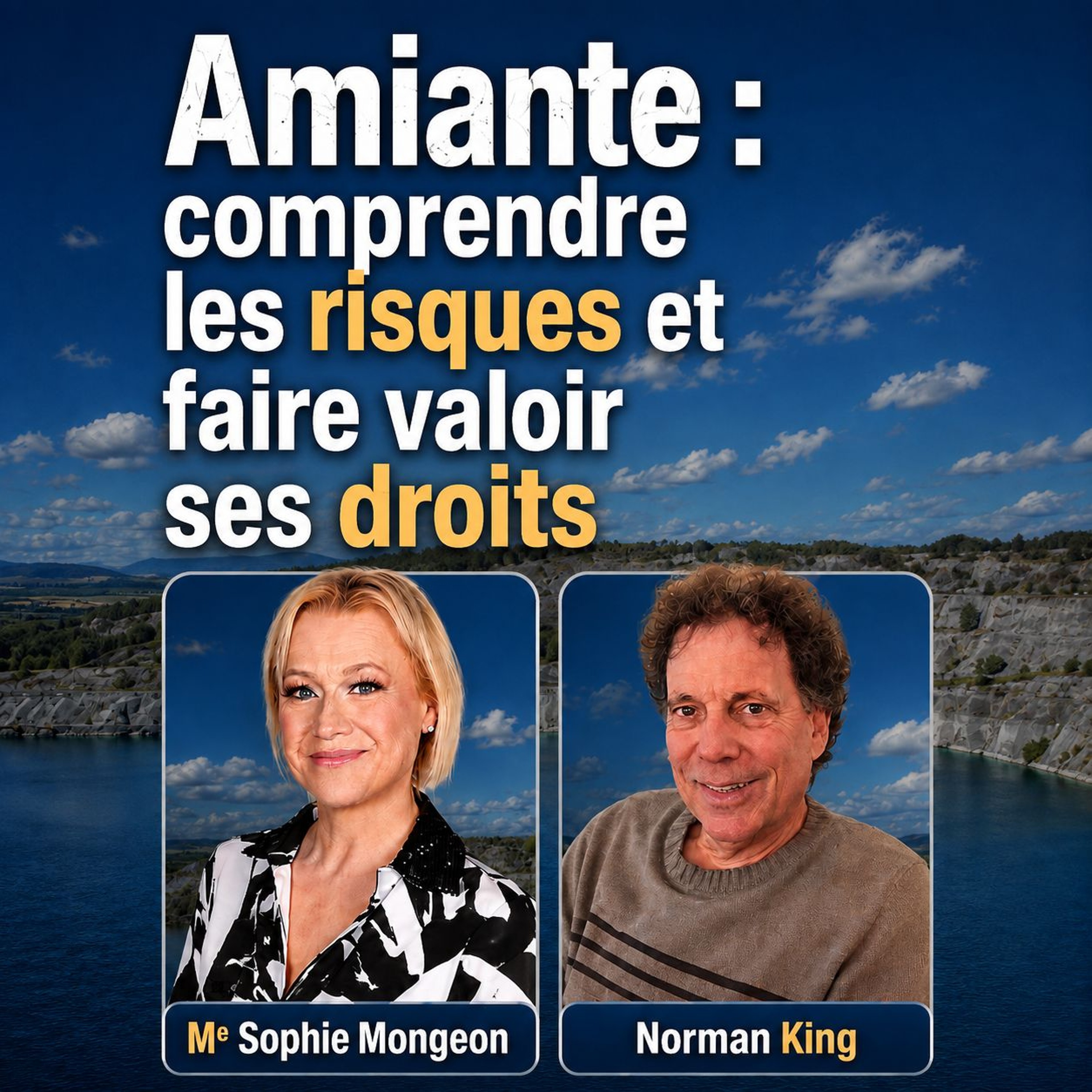 Ép 243  | Amiante. Comprendre les risques et ses droits. Me Sophie Mongeon et Monsieur Norman King