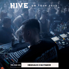JAPAU @ HIVE ON TOUR 2025 - HEIZHAUS X MUTABOR📍HEIZHAUS CLUB, GERMANY (15-02-2025)