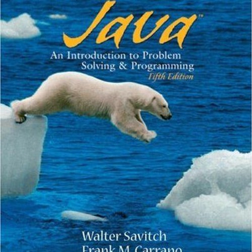 Stream [ACCESS] EBOOK EPUB KINDLE PDF Java: An Introduction to Problem ...