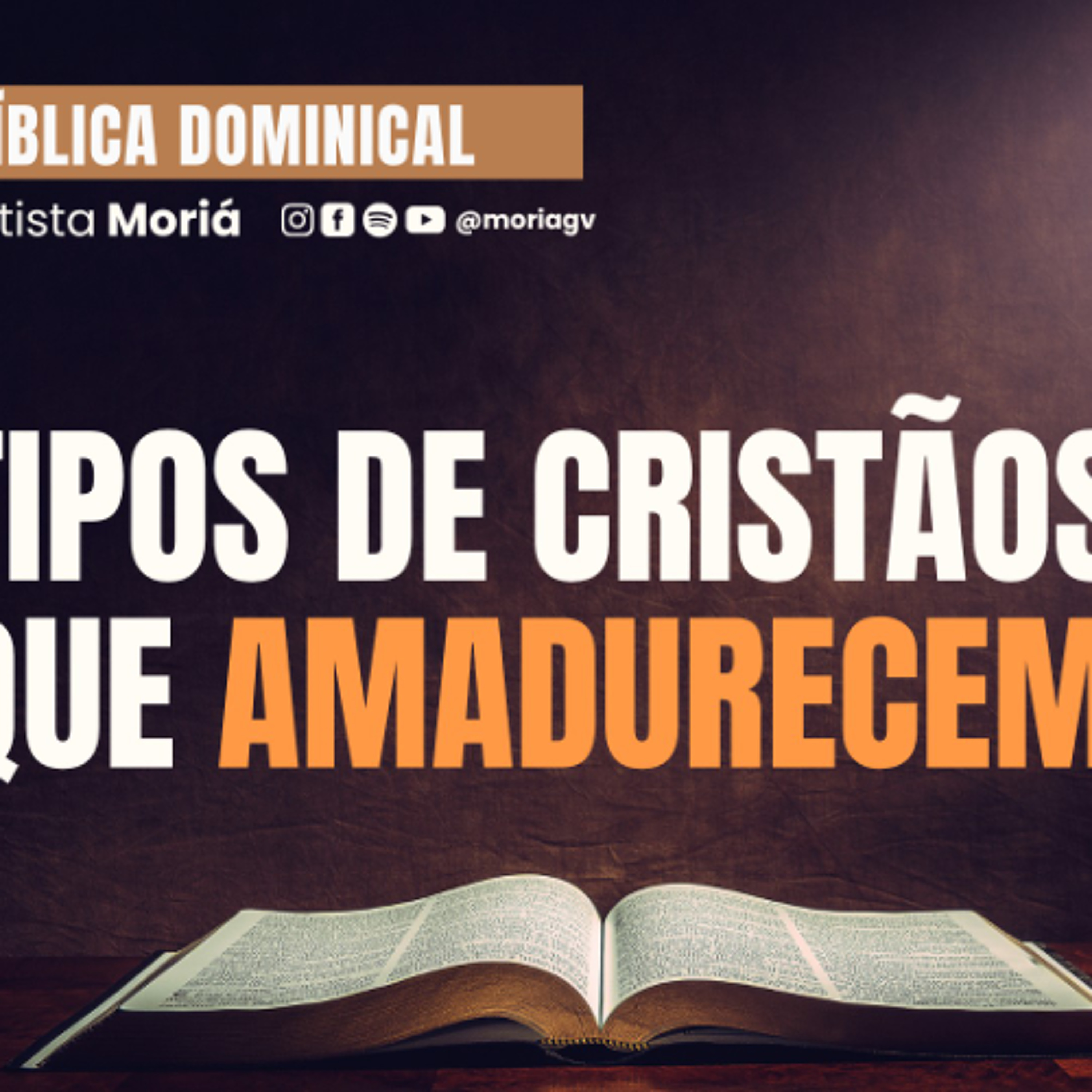 Tipos de cristãos que amadurecem - Pra. Geórgia Almeida - Escola Bíblica Dominical [07.09.2025]
