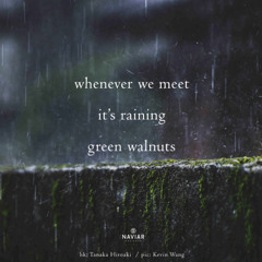 green walnuts [naviarhaiku616]