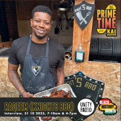 Knights BBQ | Interview w/ Kai Jasper | #BlackHistoryMonth | 2025 10 31