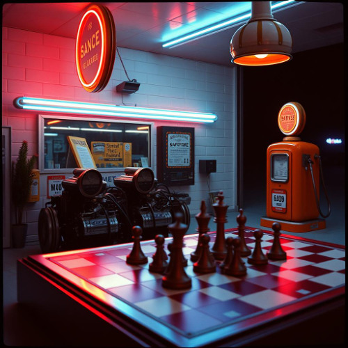 Gas Station V8s (MBStudio91 vs Magilla )