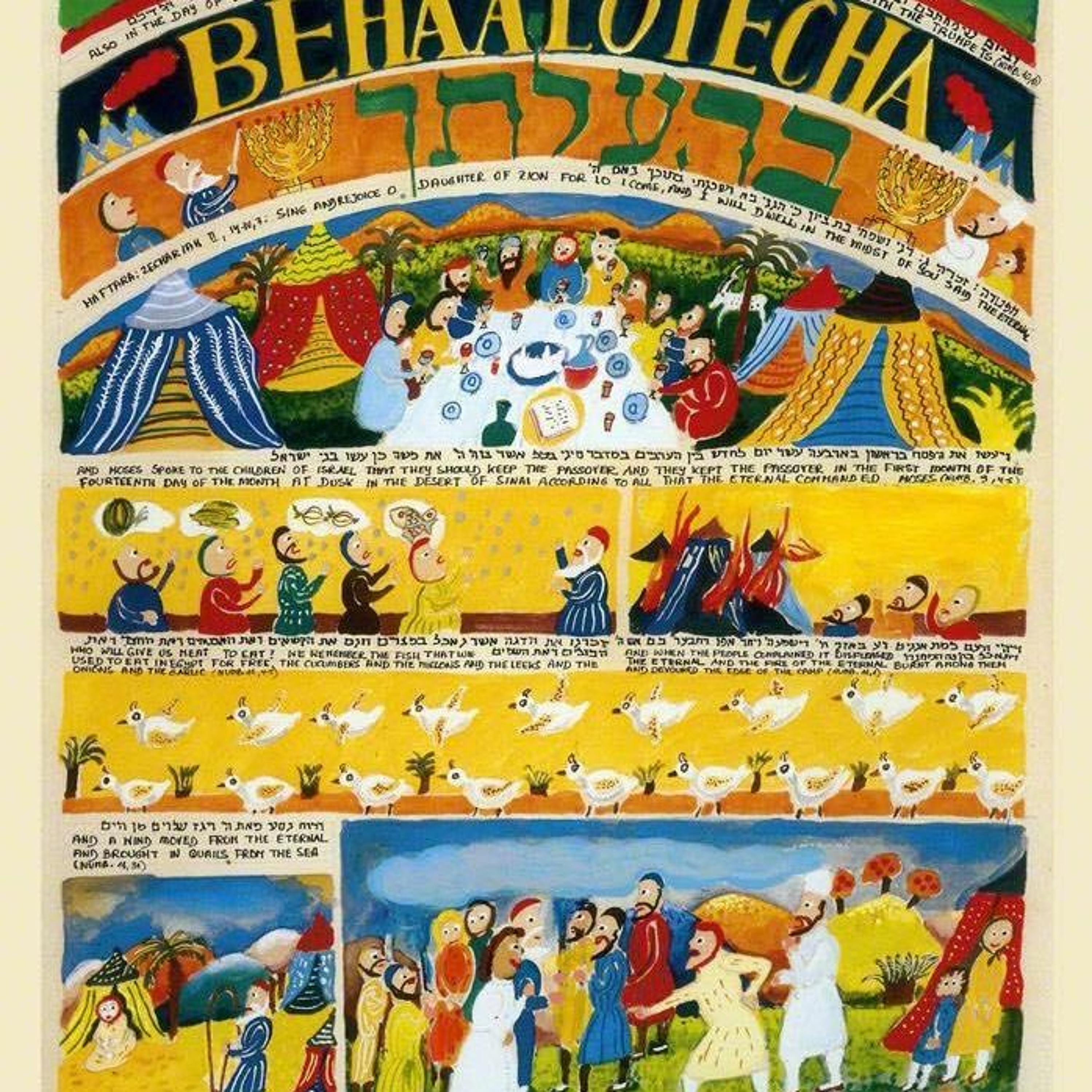 Parsha Talk Beha'lotkha 5781 - Rabbis Eliot Malomet, Jeremy Kalmanofsky and Barry Chesler episode artwork