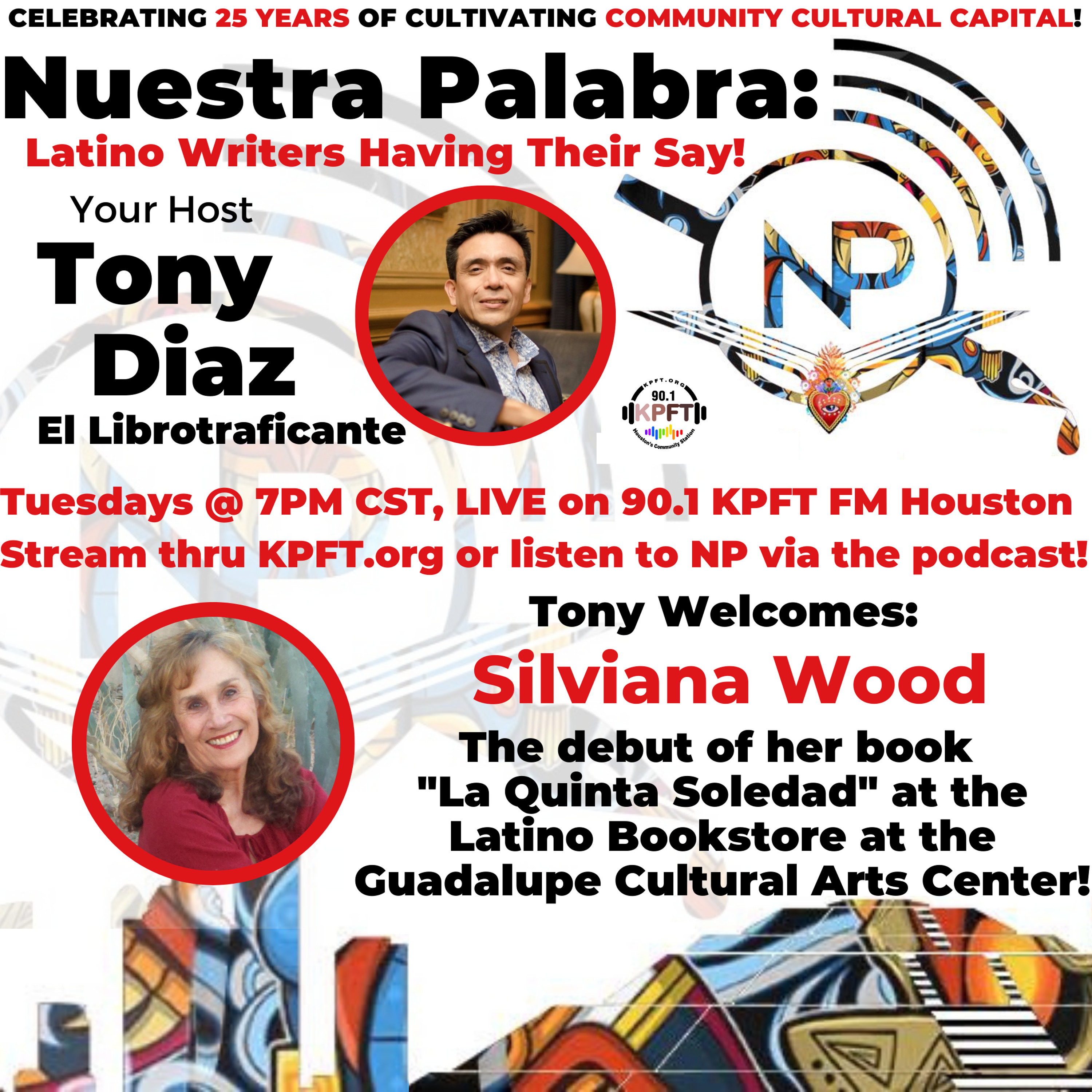 Nuestra Palabra: Latino Writers Have Their Say w/ Tony Diaz