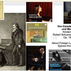 Schumann's "About Foreign Lands and Peoples" from Kinderszenen