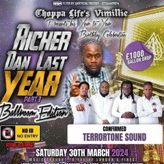 VIMILLIE RICHER DAN LAST YEAR - 30/03/24 @TERRORTONESOUND (LIVE AUDIO)