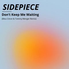 SIDEPIECE - Don't Keep Me Waiting (Bleu Citron & Tommy Menger Remix) VOICE FILTERED DUE TO COPYRIGHT **