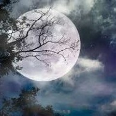 There's a cloud behind the moon tonight