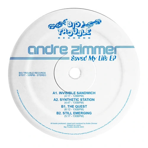 Artwork for the song Andre Zimmer -  Saved My Life EP by Andre Zimmer on Next Sound