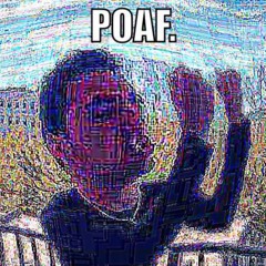 Poaf fried eggs