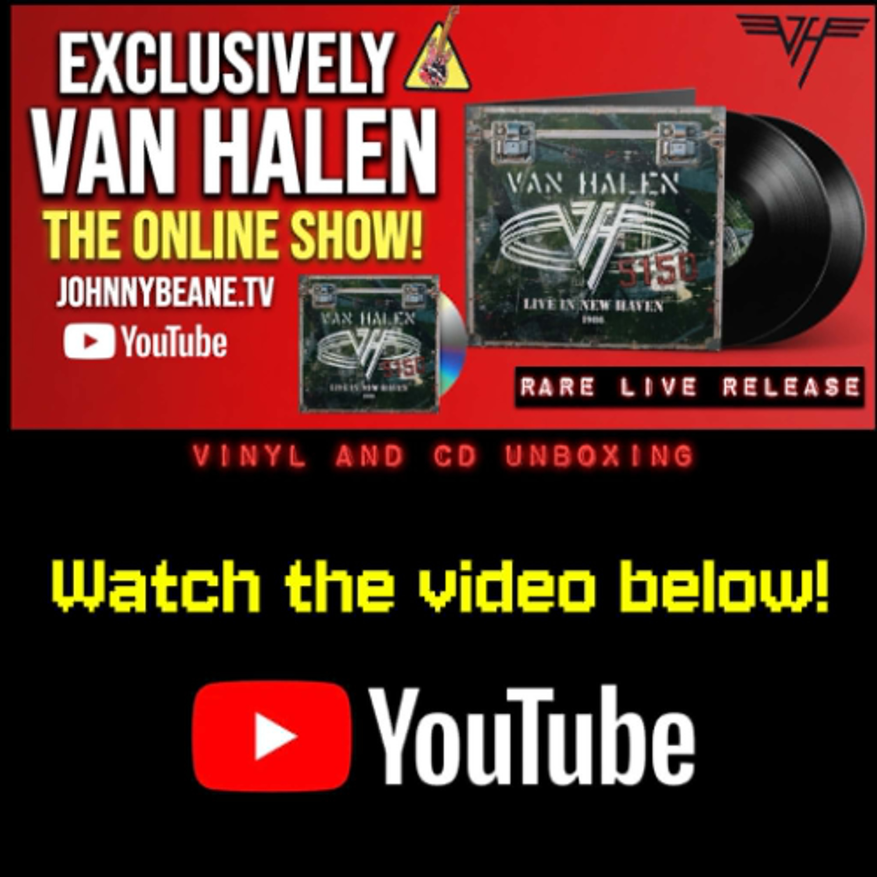 Van Halen Live in New Haven 1986 Vinyl & CD Unboxing | Limited Edition Rhino Release 6/6/26 episode artwork