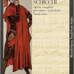 [View] EPUB ☑️ Gianni Schicchi: Opera Vocal Score (Ricordi Opera Vocal Score) by Giac