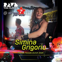 Simina Grigoriu @ Street Parade Zurich 2025 : RTP Float (live rec.)