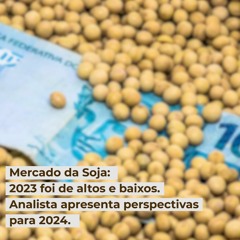 Mercado da Soja: 2023 foi de altos e baixos; perspectivas para 2024