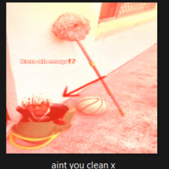 aint you clean x