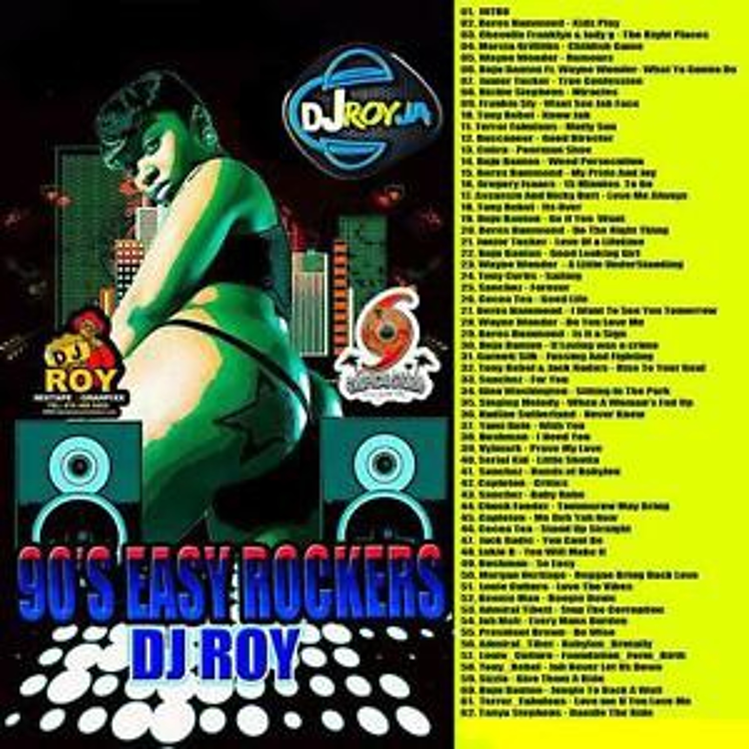 DJ ROY PRESENTS 90'S EASY ROCKERS REGGAE MIX BERES, WAYNE WONDER, SANCHEZ