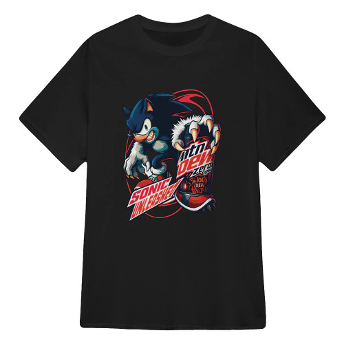Sonic Unleashed Mountain Dew Zero T Shirt