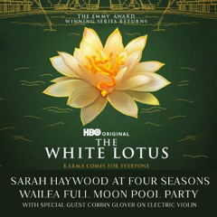 HBO White Lotus Party at Four Seasons Maui :: Sarah Haywood + Corbin Glover on Electric Violin