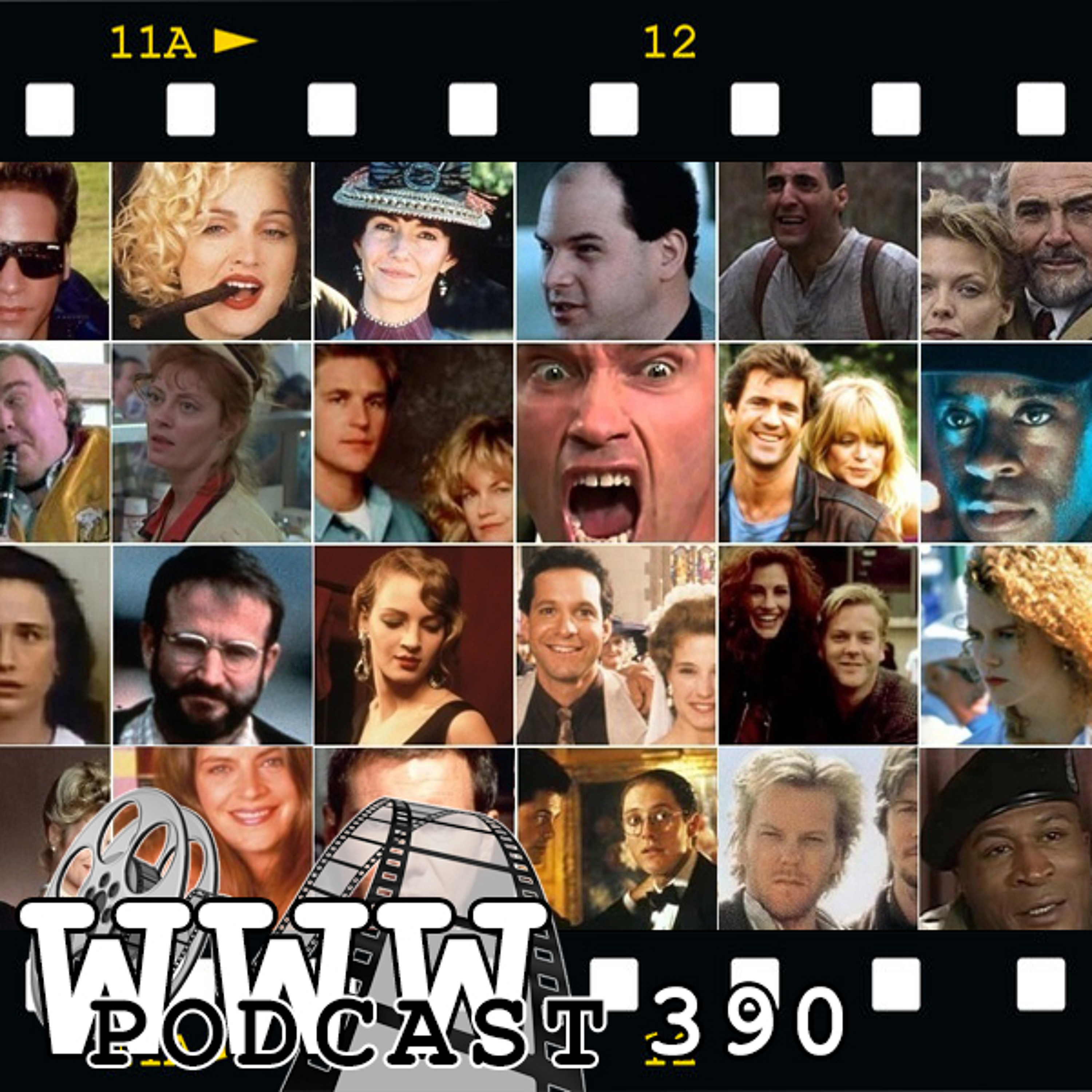 Episode 390 Top 5 Actors of the 1990s episode artwork