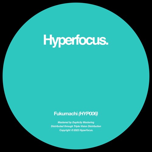 PREMIERE: Fukumachi - Epiphany [HYP006]